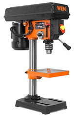 WEN 4206T 2.3-Amp 8-Inch 5-Speed Cast Iron Benchtop Drill Press,Black,Orange WEN