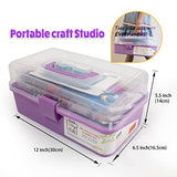 Olly Kids Arts and Crafts Supplies Set- 1000+ Pieces Giftable Craft Box for Kids: DIY Craft Supplies for Toddlers, School Project, and Homeschool Olly Kids