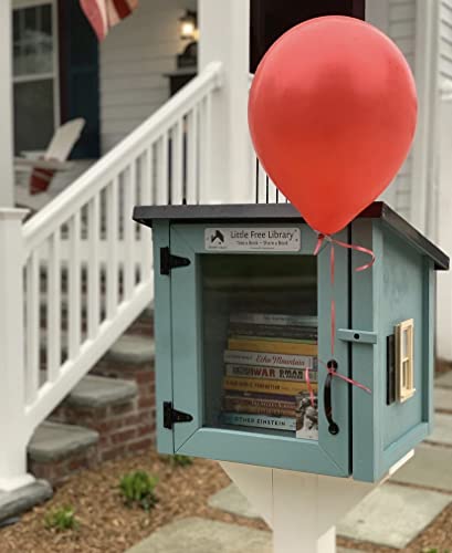 LITTLE FREE LIBRARY® Unfinished Kit with Official Charter Sign and World Map Access Included, Amish Crafted in America, Share Books, Support the LITTLE FREE LIBRARY