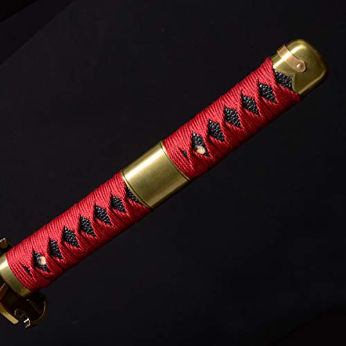 Sword fort Handmade Katana Cosplay Anime Swords, Roronoa Zoro Sword, Kitetsu - WoodArtSupply