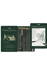 Faber-Castell 11 Piece Pitt Graphite Tin Set Faber-Castell