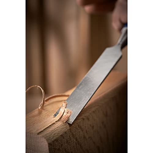 STANLEY 4 Piece Chisel Set Includes 6 12 18 25 mm High Carbon Steel Blade Chisels with Sharpening Stone and Oil 0-16-130 STANLEY