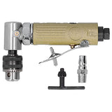 Pneumatic Drill, 90 Degrees Elbow Air Drill, Powerful Angle Drilling Machine for Polishing Grinding Drilling Screwing ViaGasaFamido