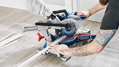 BOSCH GCM18V-07SN14 PROFACTOR™ 18V 7-1/4 In. Single-Bevel Slide Miter Saw Kit with (1) CORE18V 8 Ah High Power Battery