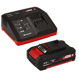Einhell TE-RS Power X-Change 18-Volt Cordless 5-Inch 22,000-OPM Max Variable Speed Random Orbital Palm Sander w/Dust Collection Box, Dust Extraction Einhell