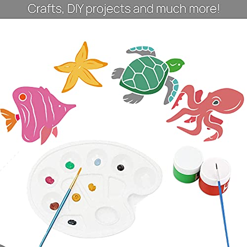 Unfinished Wood Cutouts Ocean Animals Wooden Paint Crafts Animal Wood Pieces, 16 Styles Sea Animal Life Cutouts, for Kid Home Decor Ornament DIY bunhum