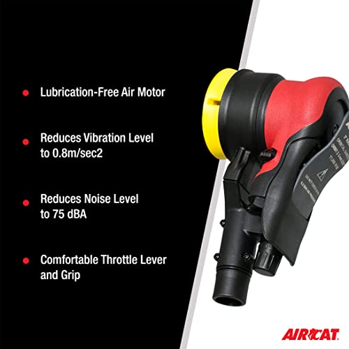 AirCAT 6700-3-336CV 3" Central Vacuum Palm Sander 3/16" Orbit AIRCAT