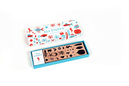 Sea Stamps: 25 Rubber Stamps and Two Ink Colors Princeton Architectural Press
