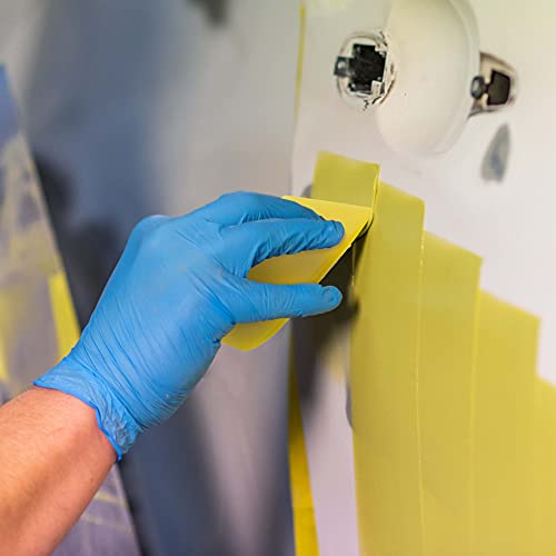 ABN Auto Body Filler Plastic Spreaders - 100pc Plastic Spreader Bulk Reusable 4in Set for Fillers, Putties, and Paint ABN