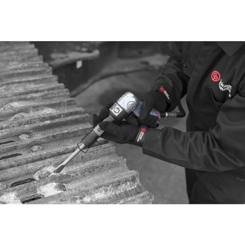 Chicago Pneumatic CP714 - Air Hammer, Welding Equipment Tool, Construction, 0.401 Inch (10.2mm), Round Shank, Pistol Handel, Stroke 3.15 in / 80 mm, - WoodArtSupply