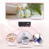 YIEHO 300g UV Resin Kit with Light-Upgraded Crystal Clear Hard UV Curing Premixed Epoxy Resin Starter Supplies for Art Craft Beginner Jewelry Making YIEHO