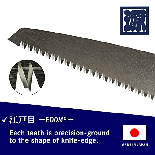 KAKUGEN JAPAN Natural wood handle folding saw Japan made lightweight knife-edge teeth 角源