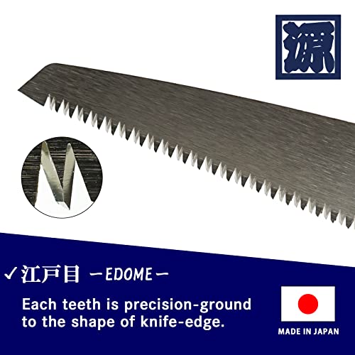 KAKUGEN JAPAN Natural wood handle folding saw Japan made lightweight knife-edge teeth