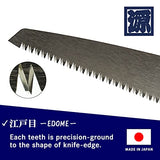 KAKUGEN JAPAN Natural wood handle folding saw Japan made lightweight knife-edge teeth 角源