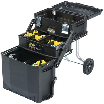 STANLEY 020800R FatMax 4-in-1 Mobile Work Station, Black (STYS020800R) - WoodArtSupply