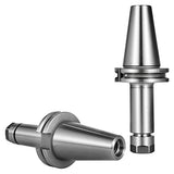 OrangeA 4Pcs CAT40 Tool Holder ER16 Collet Chuck Set length 100mm Chuck Tool Holder Set Mill Holder for CNC Engraving Machine Milling Lathe(4Pcs OrangeA