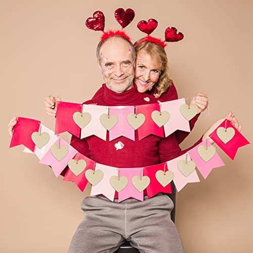 20Pcs 5" Wooden Hearts for Crafts, Wood Predrilled Hearts Cutout Slices, DIY Unfinished Wooden Ornaments Embellishments, Heart Sign TGA for Focal20