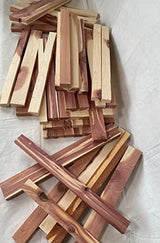 16 Inch Long Aromatic Cedar Wood Boards. Rustic Wood for Crafts… Woodchucks Wood
