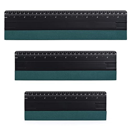 EHDIS Vinyl Squeegee Tool Window Tint Squeegee Tool 3PCS Big Size Felt Edge Vinyl Wrap Squeegee for Vinyl Graphic Decal Car Wrapping Applicator Large EHDIS