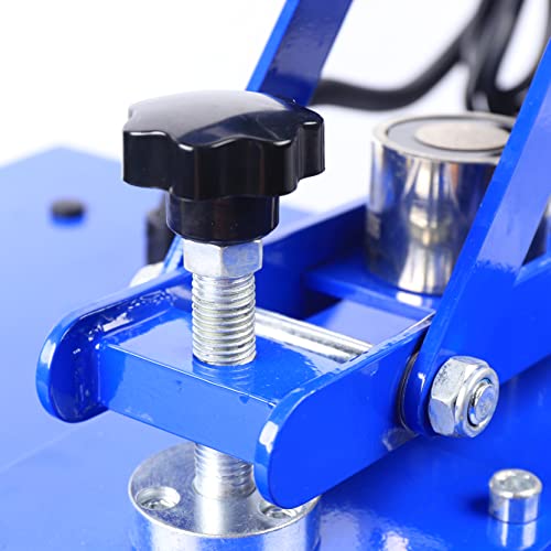 Heat Press Machine, 16" x 20" Manual Magnetic Semi-Automatic Heat Press Machine, Clamshell Vertical Version Auto Open Heat Printing Presses Transfer TBVECHI