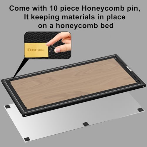 Dofiki Extended Honeycomb Laser Bed 400mm x 850mm for RAY5 Master 3, S20/S30/X20/X30/A20/A30, K1/K1 Pro Serices Extension Laser Engraver, Steel Dofiki
