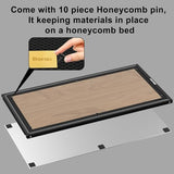 Dofiki Extended Honeycomb Laser Bed 400mm x 850mm for RAY5 Master 3, S20/S30/X20/X30/A20/A30, K1/K1 Pro Serices Extension Laser Engraver, Steel Dofiki