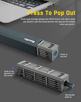 Banshu Small Screwdriver Set, 46 in 1 Mini Manual Screwdriver Set with Metal Case, S2 Precision Bits, Pocketable Magnetic Professional Repair Tool Banshu