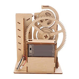 Wooden Marble Track Construction Kit Fun And Educational Building Blocks For Kids, Stem Learning Toy For Boys And Girls, Multiple Tracks And Endless DDLONGDD