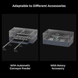 xTool P2 Riser Base for xTool P2 Co2 Laser Cutter, Partner for Significant Upgrade on Engraving Thickness, Max Workpiece Height Up to 8.4'' xTool