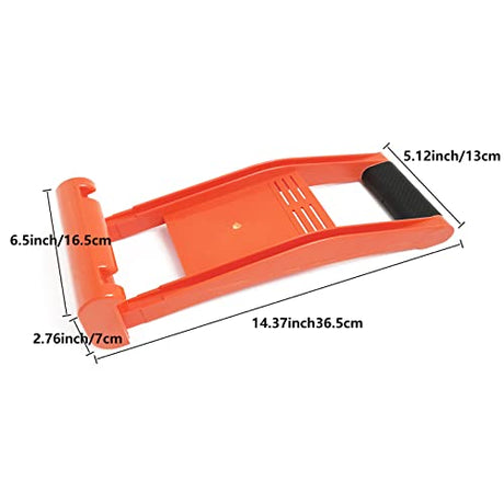 2 Pcs Carrier Drywall Tools ABS Plastic Panel Carrier Drywall Lift for Plywood Sheetrock Panels Glass Board AQRICHFOX