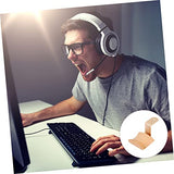 SUPVOX 1 Pc Solid Wood Headphone Stand Desk Headset Holder Headset Rack Headphones Holder Headphone Rack Headphone Hanger Storage Rack Headphone SUPVOX