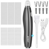 AFMAT Electric Eraser, Electric Eraser Kit for Artists,140 Eraser Refills, Rechargeable Electric Erasers for Drafting, Electric Pencil Eraser, AFMAT