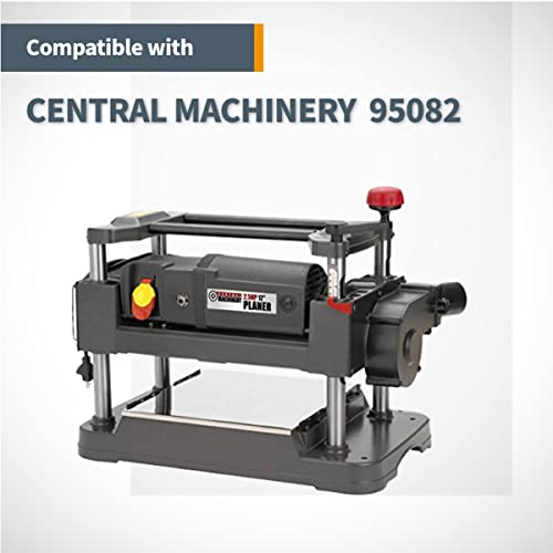 POWERTEC 12 Inch Planer Blades for Craftsman 21722, 21780, Harbor Freight Central Machinery Surface Planer 95082 Planer, Replacement for Craftsman POWERTEC