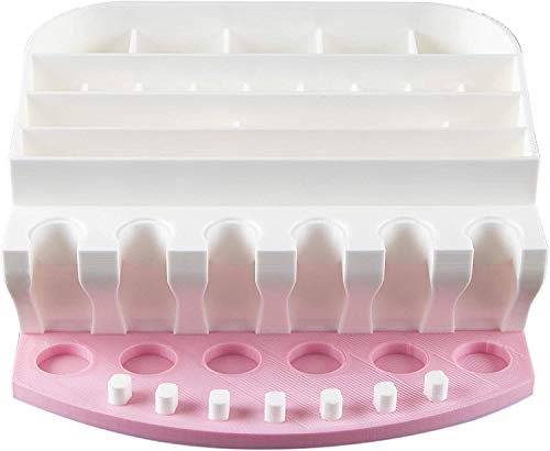 Organizer for Cricut Tools and Accessories Blade Holder Caddy,Tool Holder and Blade Caddy for Cricut Tools Organizer (Pink) XCJD