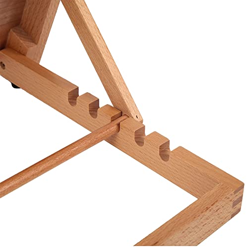 Falling in Art 5-Position Wood Drafting Table Easel Drawing and Sketching Board, 16 1/2 Inches by 12 1/8 Inches - WoodArtSupply