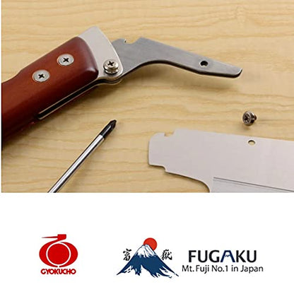 Gyokucho Razorsaw Fugaku Dozuki Universal Saw 240mm No. 112, with Replaceable Blade