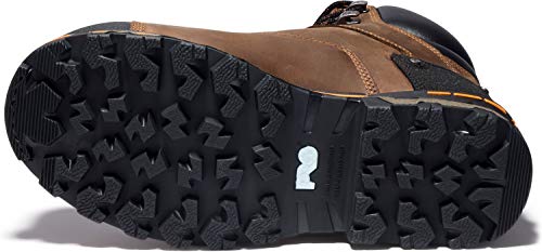 Timberland PRO Men's Boondock 6 Inch Composite Safety Toe Waterproof 6 CT WP, Brown, 10 Timberland PRO