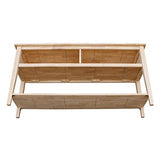 International Concepts Unfinished Entertainment/TV Stand, 60-Inch, Unfinished IC International Concepts