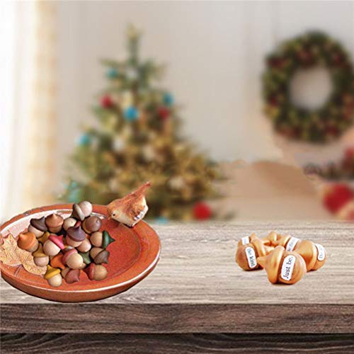 Holibanna 15Pcs Unfinished Wood Christmas Ornaments Snowman Tree Pine Shapes Blank DIY Toy Dolls Holibanna