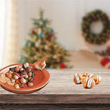 Holibanna 15Pcs Unfinished Wood Christmas Ornaments Snowman Tree Pine Shapes Blank DIY Toy Dolls Holibanna