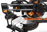 WEN MM1215 15-Amp 12-Inch Dual Bevel Sliding Compound Miter Saw with LED Cutline WEN