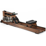 WaterRower Walnut Rowing Machine with S4 Monitor | USA Made | Original Handcrafted Erg Machine for Home Use & Gym | Best Warranty WaterRower