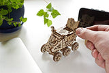 UGEARS Science STEM Mars Rover, DIY Engineering Activity, STEAM School Project, Mechanical Wooden Puzzle, Eco Building 3D Toy, Educational Gift for UGEARS
