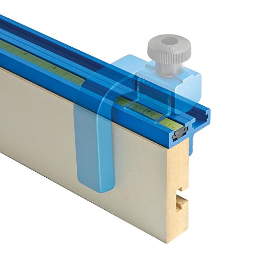 Rockler Double T-Track Fence Cap – Universal T Tracks Woodworking - 36” Long Extruded Aluminum Fence Cap - Aluminum Extrusion Easy to Mount any 3/4" ROCKLER