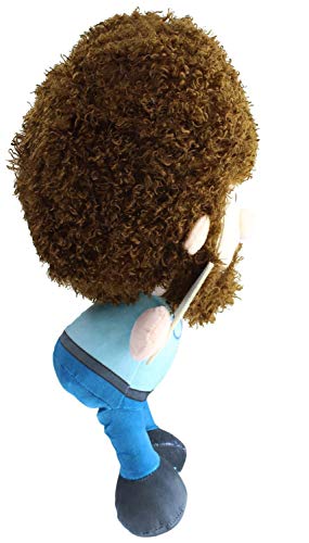 Fiesta Toys Bob Ross 10 inch Plush Toy, Brown (C20043) Fiesta Toys
