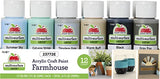 Apple Barrel Farmhouse Acrylic Paint Set, 12, 24 Fl Oz (Pack of 1) Apple Barrel