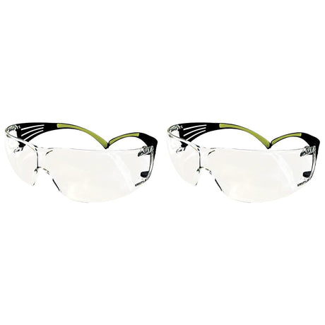 3M SF401AF SecureFit 400 Series Protective Eyewear, Clear Lens, Anti-Fog 3M