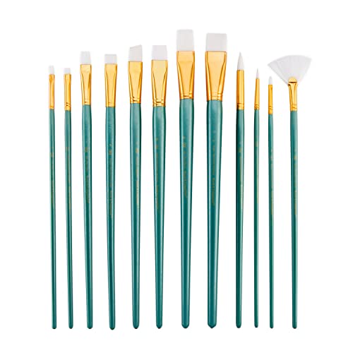 Royal Brush Manufacturing Royal and Langnickel Zip N' Close Brush Set, White Taklon - WoodArtSupply