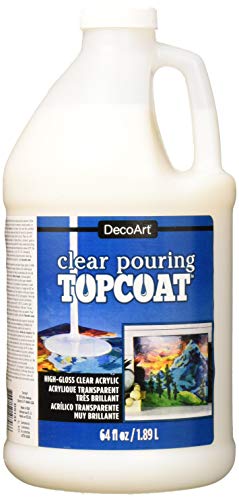 Decoart Clear Pouring Topcoat 64oz DecoArt