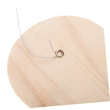 Toyvian 4pcs Graffiti Blank Racket Wooden Paddle Ball Toy Paddle Paint Toy Paddle Draw Toy Unfinished Wood Racket Classic Paddleball Wooden Catch Toyvian